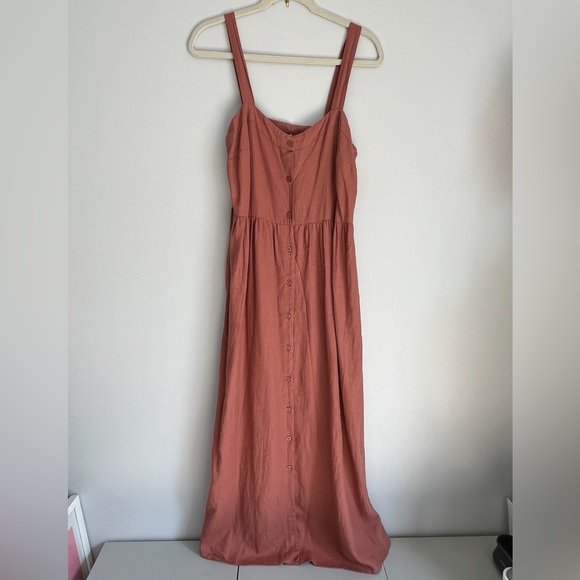 ASOS Dresses & Skirts - 469 ASOS Design Linen Blend sundress Size 8